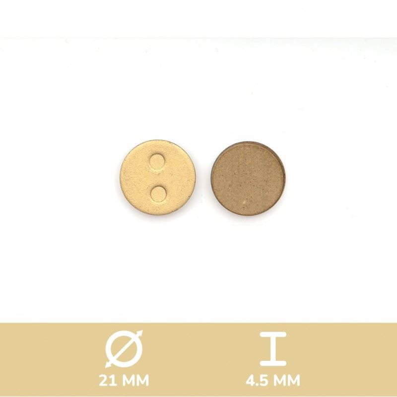 PASTILLA FRENO ALUMINIO SIN PESTAÑA