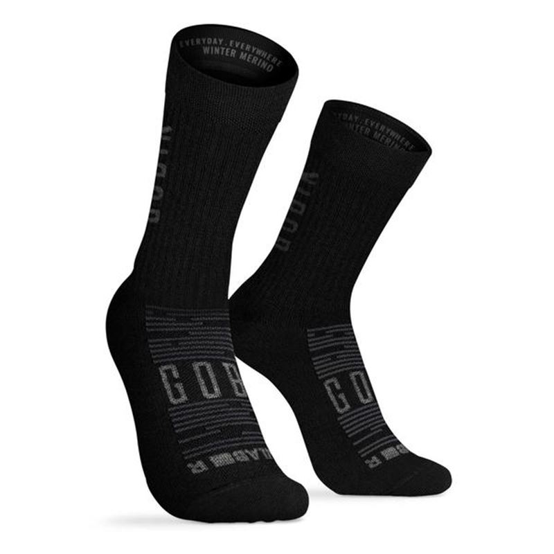 CALCETIN GOBIK WINTER MERINO UNISEX BLACK