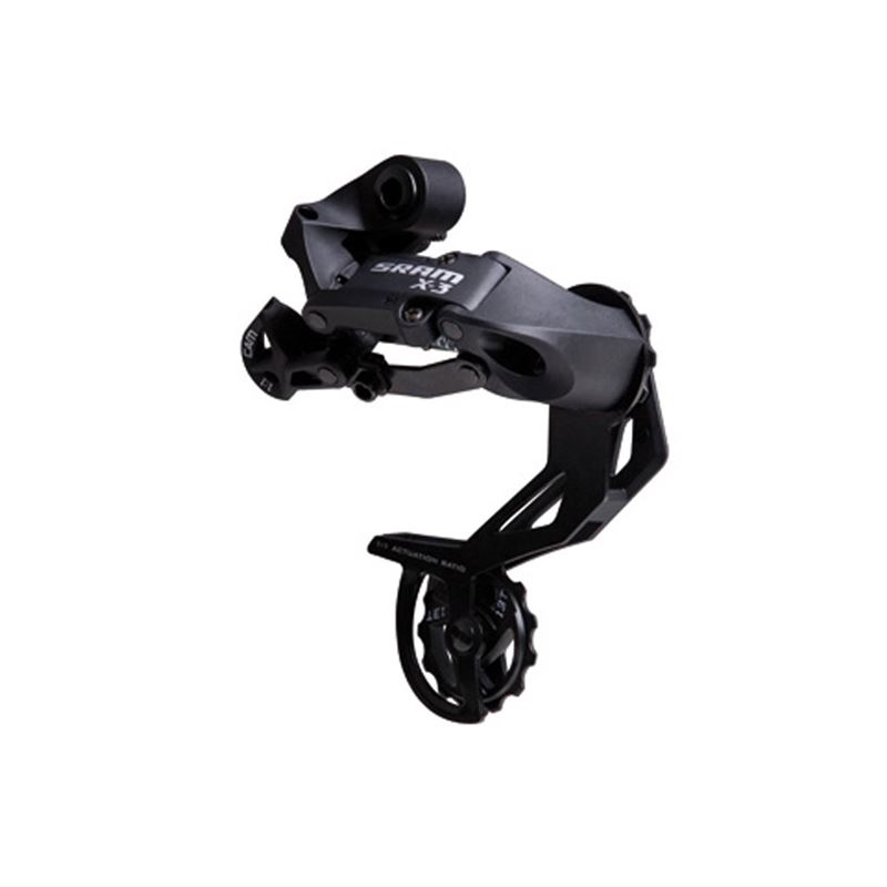 SRM CAMBIO X3 CAJA LARGA BLACK (9/8/7V)